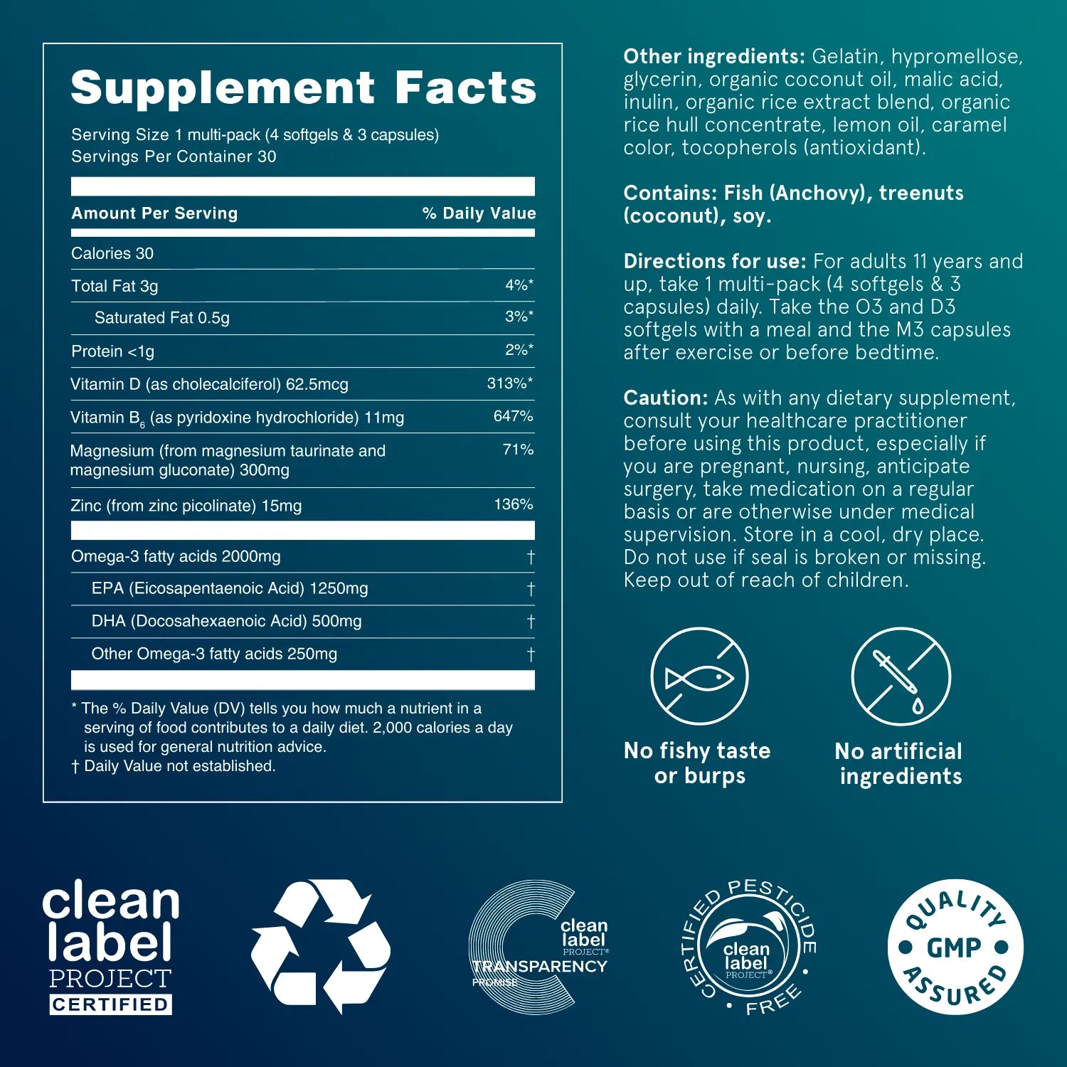 P3 - Health Essentials Sachets (O3, M3, D3)